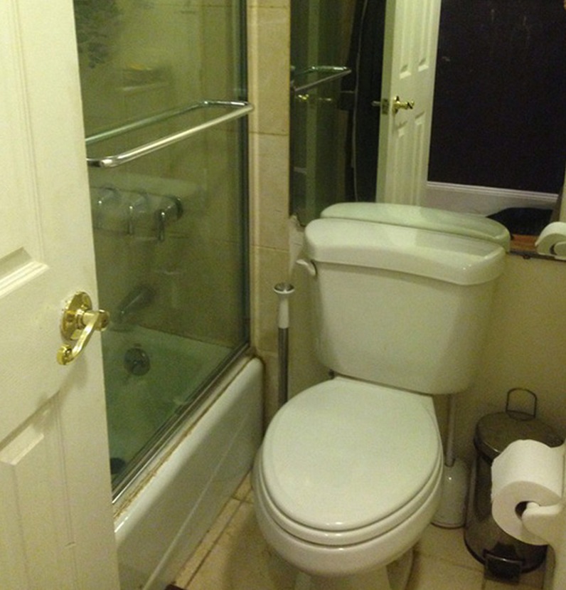Пример переделки интерьера ванной