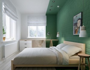 Современный дизайн интерьера спальни.